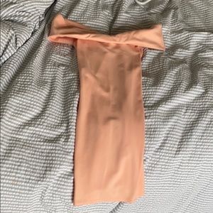 Peach/pink dress, never worn with tags